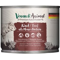 Sparpaket Venandi Animal Monoprotein 24 x 200 g - Rind von Venandi Animal