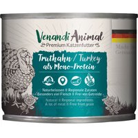 Sparpaket Venandi Animal Monoprotein 24 x 200 g - Truthahn von Venandi Animal