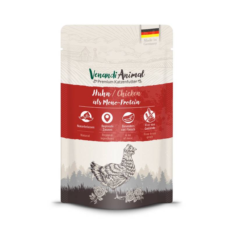 Venandi Animal - Huhn als Monoprotein 24x125g von Venandi Animal