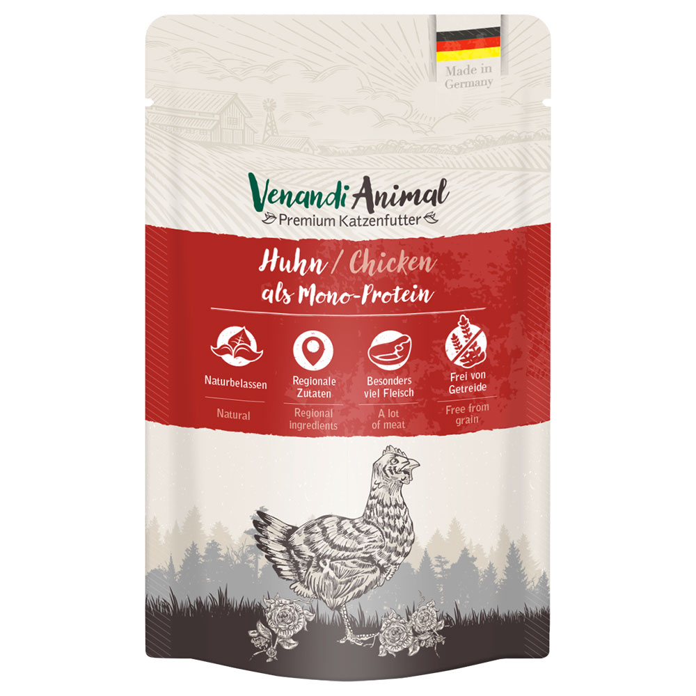 Venandi Animal Monoprotein 12 x 125 g - Huhn von Venandi Animal