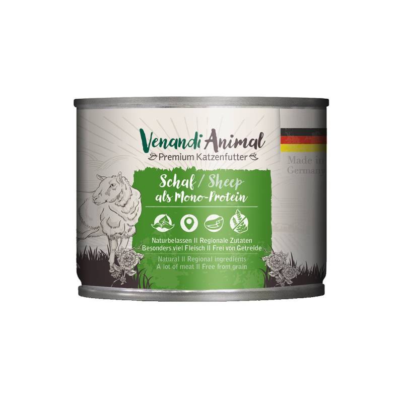 Venandi Animal Schaf als Monoprotein 12x200g von Venandi Animal