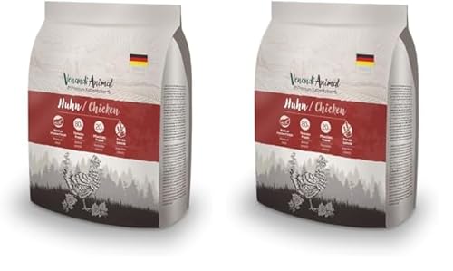 Venandi Animal – Premium Katzenfutter – Huhn, mit viel frischem Geflügel, Trockenfutter, getreidefrei 2er Pack (1 x 300g) von VenandiAnimal