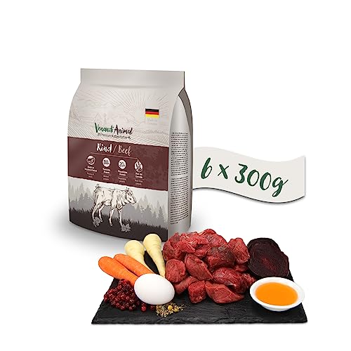 Venandi Animal Premium Trockenfutter für Katzen, Rind 6 x 0.3 kg, getreidefrei mit viel frischem Fleisch, 1.8 kg von VenandiAnimal