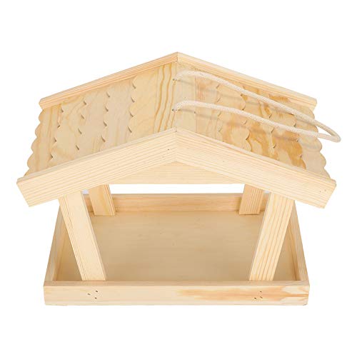 Garten Dekoration Holz Vogelhaus Kleine Outdoor Garten Vogel Nistkasten Vogelhaus Pet Supplies von Verdant Touch