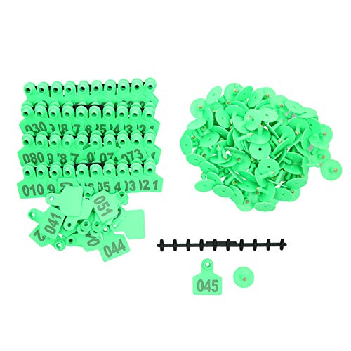 Ohrmarkenschilder Schweineohrmarke Schilder Markierung Etiketten mit Zahlen zur Identifizierung von Nutztieren von Verdant Touch