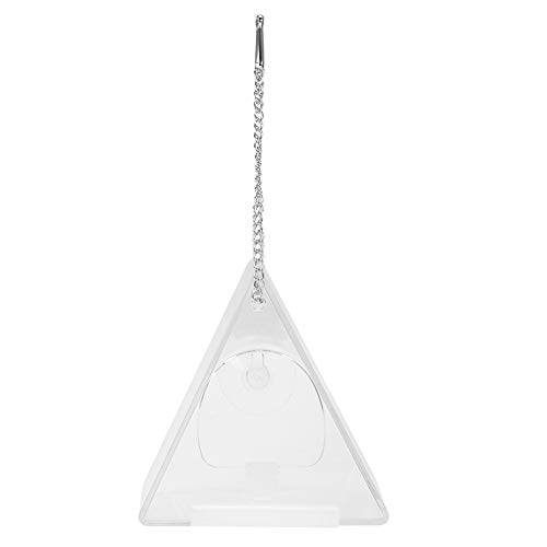 Vogel Zubehör Innovative Outdoor Hängen Acryl Kleine Transparent Wildvögel Feeder Käfig Vögel Liefert von Verdant Touch