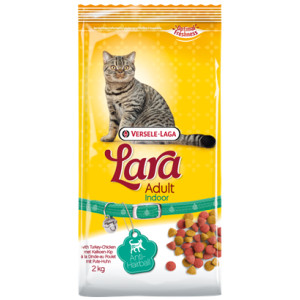 Versele Laga Lara Adult Indoor Huhn mit Pute Katzenfutter 2 kg von Versele-Laga Lara