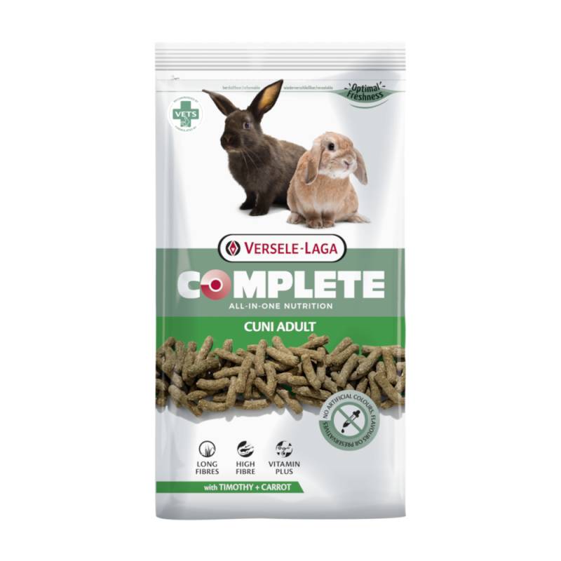 2 kg gratis! 8 kg Versele-Laga Cunis Complete - Kaninchen Adult von Versele Laga