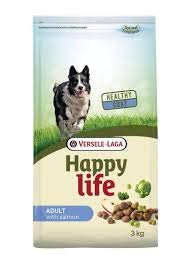 Happy Life Adult Lachs Trockenfutter für Hunde von Versele-Laga