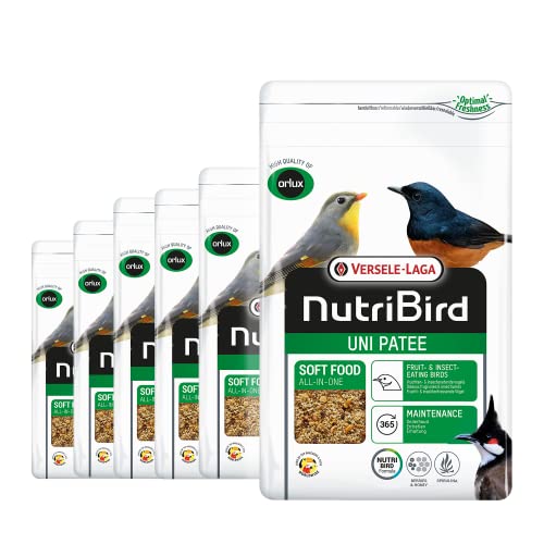 VERSELE-LAGA - NutriBird Patee - Patee für Vögel – reich an Protein – für Vögel (Frugi und Insektenfresser) von Versele-Laga