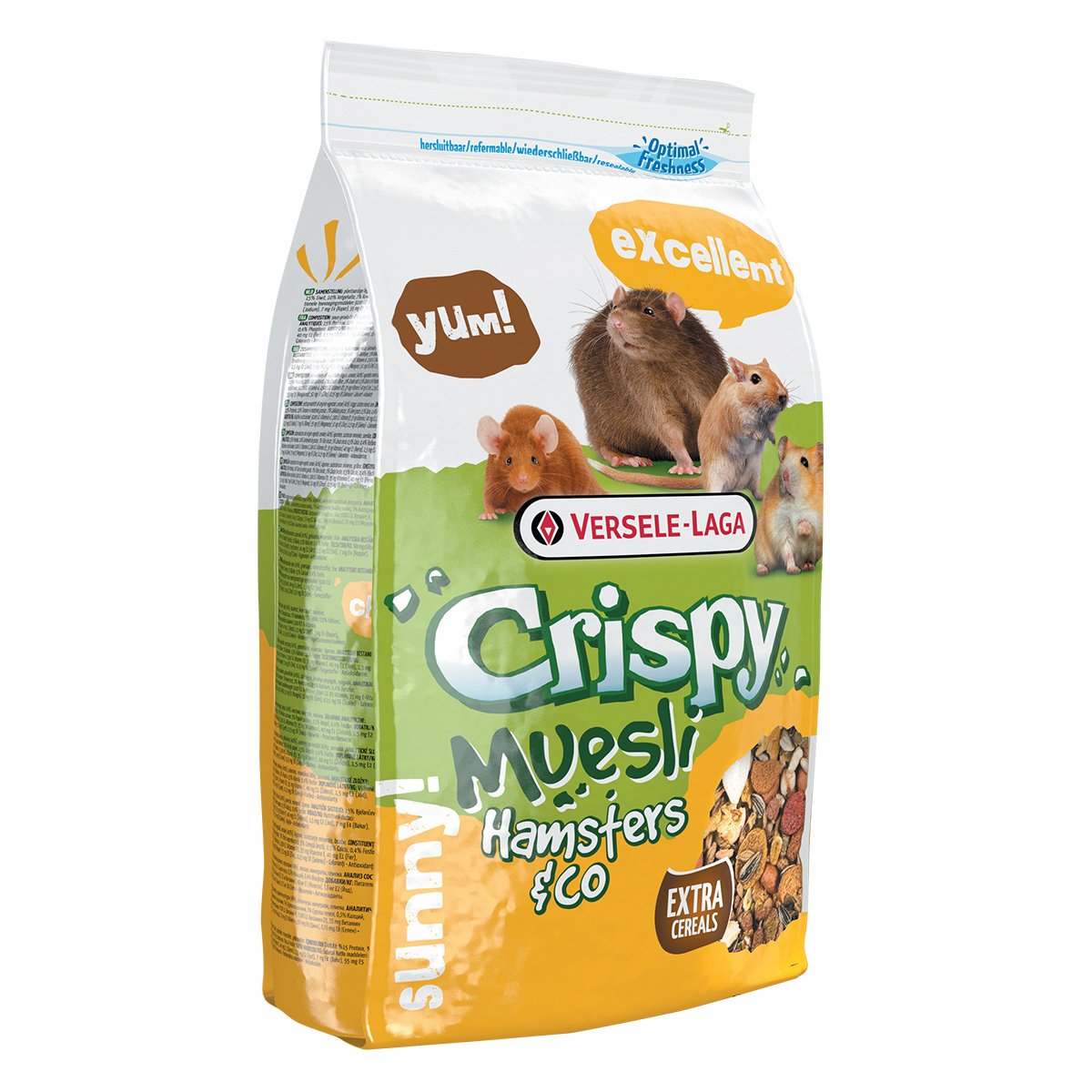 Versele Laga Crispy Muesli - Hamsters & Co 1kg von Versele Laga