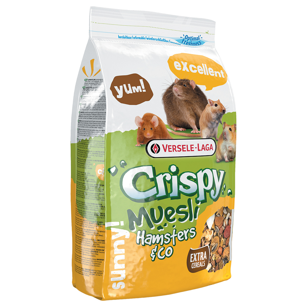 Versele-Laga Crispy Müsli Hamsters & Co - 2 x 2,75 kg von Versele Laga