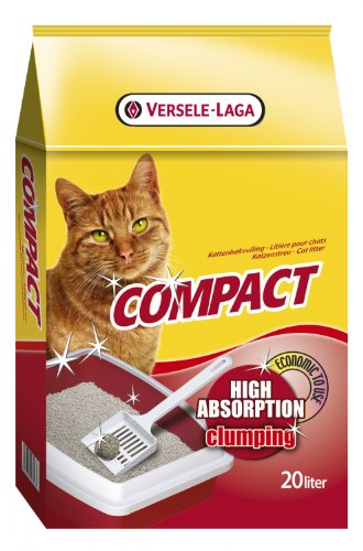 Versele Laga – Einstreu für Katzen – Kompakt – 20 kg von Versele-Laga