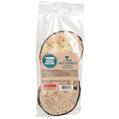 Versele-Laga Menu Nature Doppelpack halbe Kokosnuss 400g von Versele-Laga