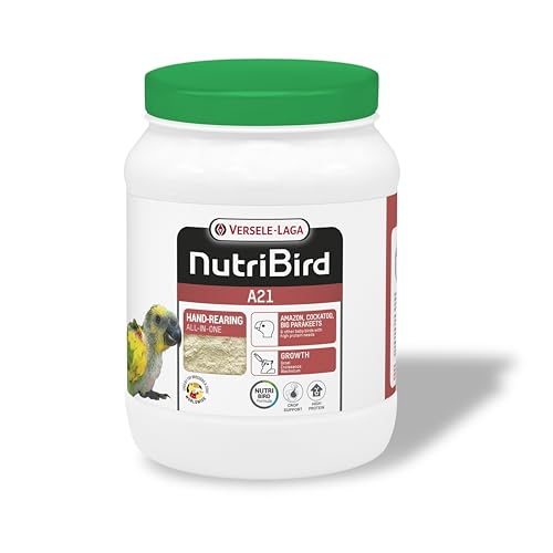 Versele-Laga NutriBird A21 | 800 g | Handaufzuchtfutter für Vögel bei erhöhtem Proteinbedarf | Zur Unterstützung Einer optimale Entwicklung zu gesunden Jungvögeln von Versele-Laga