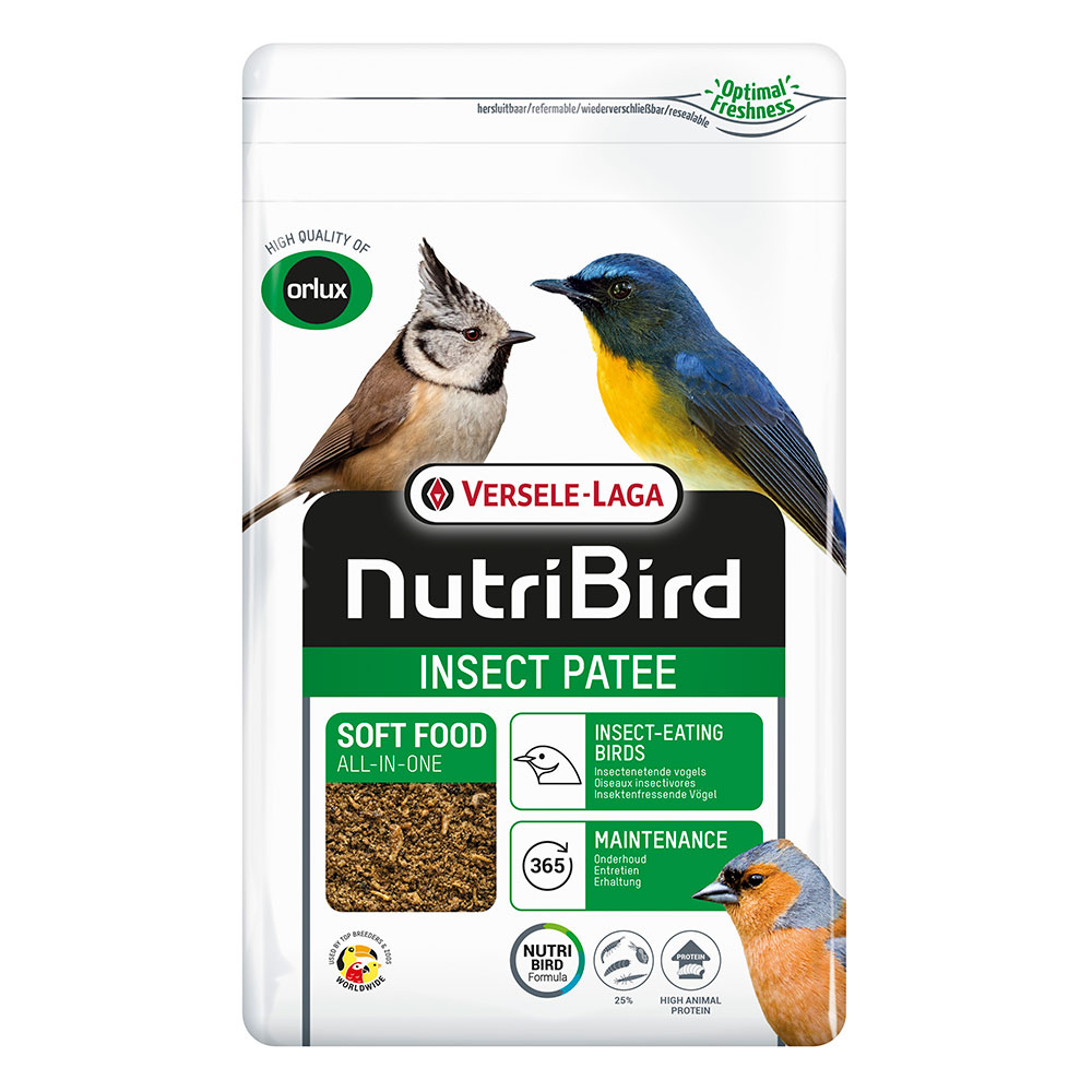 Versele-Laga Nutribird Insect Patee - Sparpaket: 2 x 1 kg Versele-Laga Nutribird Insect Patee - Sparpaket: 2 x 1 kg von Versele Laga