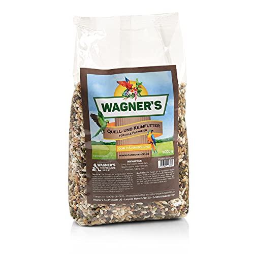 Wagner's Dinner Mix Koch- und Quellfutter 1 kg für Sittiche & Papageien von Wagner's