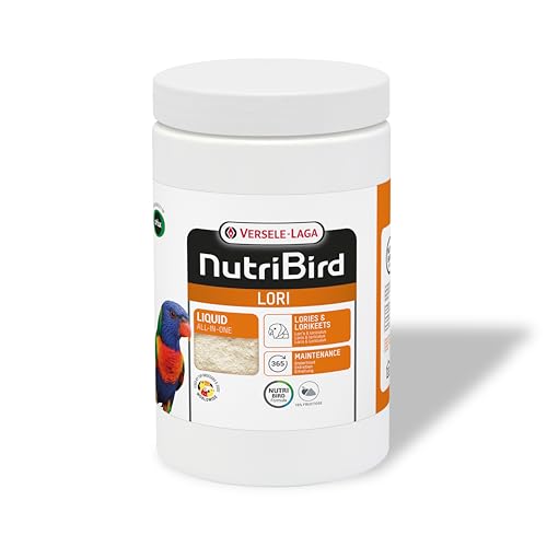 Versele-Laga NutriBird Lori | 700 g | Komplettnahrung für Loris und Loriculus | Zur Unterstützung der Darmflora und Verdauung | Mit natürlichen Tonmineralen und Präbiotika von Versele-Laga