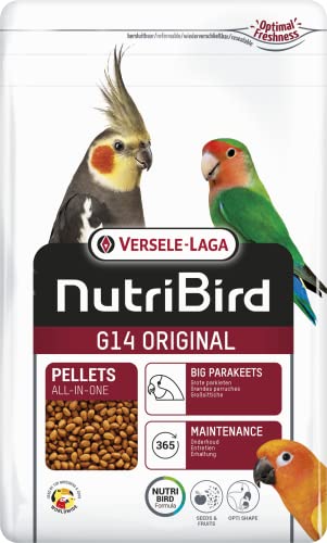 Versele Laga – Nutribird G14 Original für große Wellensittiche – 1 kg von Versele-Laga