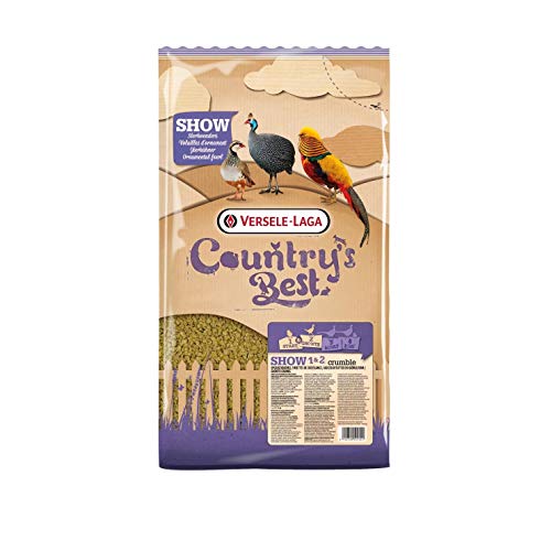 Versele Laga Country Best Show 1 & 2 Crumble Geflügelfutter (5 kg) (Mehrfarbig) von Versele Laga