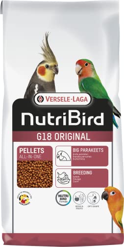 Versele-laga - Nymphen und Lovebirds NUTRIBIRD G18 Original 10kg von Versele-laga