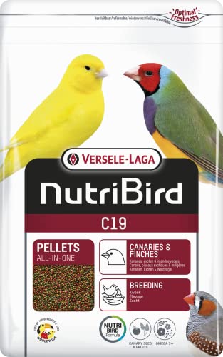 Versele-laga - Zuchtfutter für exotische Vögel und Kanarienvögel NUTRIBIRD C19 3kg von Versele-laga