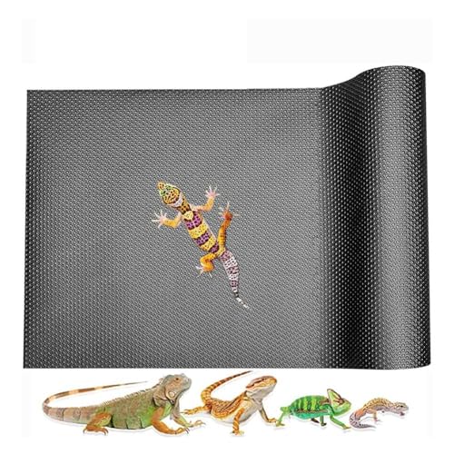 Vesdrtyr Extra großer Reptilienteppich, Reptilienmatte, Leoparden-Gecko-Substrat, Bartagamen-Tank-Zubehör (45,2 x 300,2 cm) von Vesdrtyr