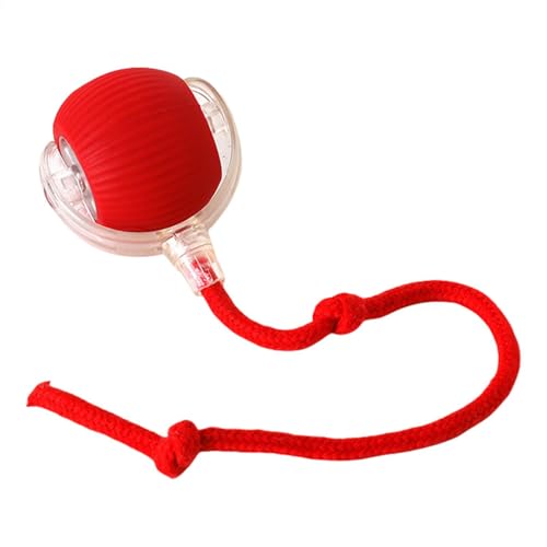 Smart Cat Toy Ball, Chases Mate Katzenspielzeug, Automatischer interaktiver Katzenball, interaktiver Katzenball, zwitscherndes Vogel-Katzenspielzeug, ansprechendes stimulierendes Spielzeug für Katzen von Vesidoloy