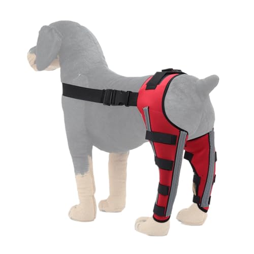 Vesidoloy Hunde Hüftstütze, orthopädische Klammer für Hunde,Pet Joint Hip Support Brace - Tragen Sie resistente Hundehockgelenkunterstützung für kleine Tiere Haustiere von Vesidoloy