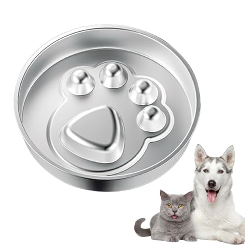 Vesidoloy Hundefutternapf Zur Verlangsamung Der Futteraufnahme | Edelstahl Anti-Verschlucken Napf Für Schnellfresser - Interaktiver Futterspender Für Große & Kleine Hunde Zur Blähungsvorbeugung Mit Vesidoloy Hundefutternapf Zur Verlangsamung Der Futteraufnahme | Edelstahl Anti-Verschlucken Napf Für Schnellfresser - Interaktiver Futterspender Für Große & Kleine Hunde Zur Blähungsvorbeugung Mit von Vesidoloy