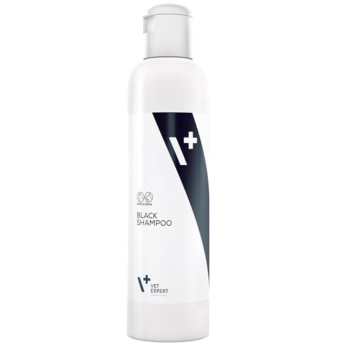 Vet Expert Spezielles Shampoo Für Hunde Und Katzen Mit Dunklem Fell Und Haaren, 1er Pack (1 x 250 ml) von Vet Expert