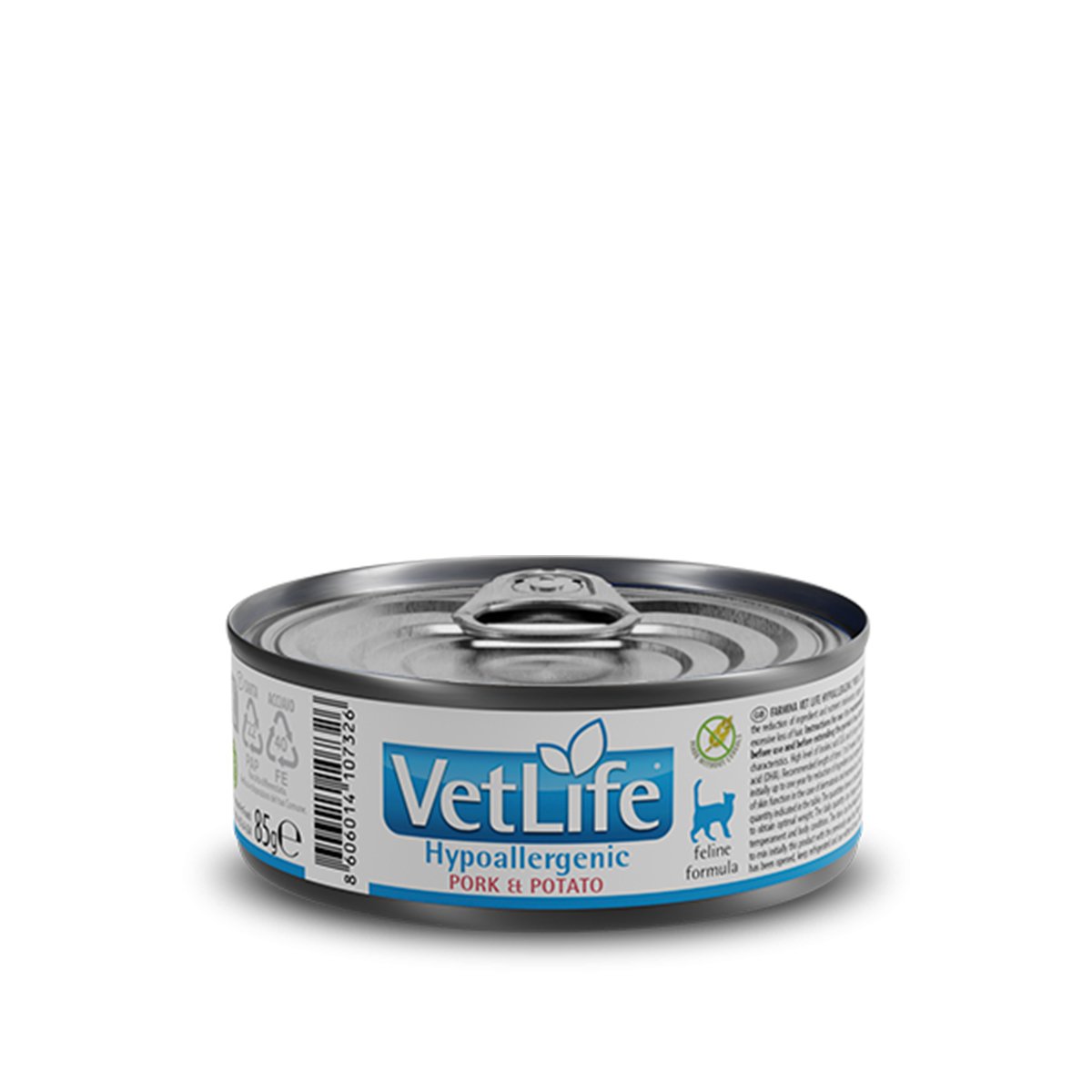 Farmina Vet Life Cat Hypoallergenic Schwein & Kartoffel 12x85g von Vet Life