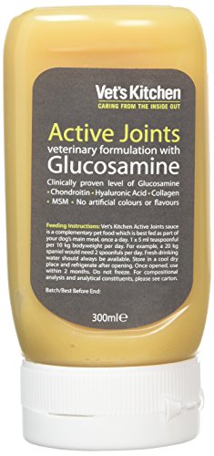 Vet's Kitchen - Gesundes Nahrungsergänzungsmittel für Gelenke - Soße mit Glucosamin - Fortschrittliche Ernährung für Ihren ausgewachsenen Hund - 2 x 300 ml von Vet's Kitchen