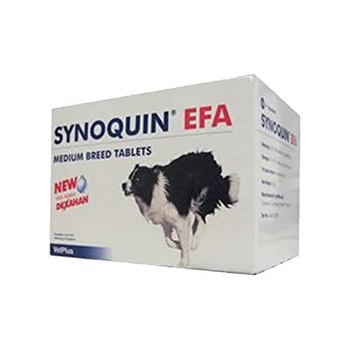 VetPlus Synoquin EFA - 120 Tabletten - mittelgroßer Hund von VetPlus