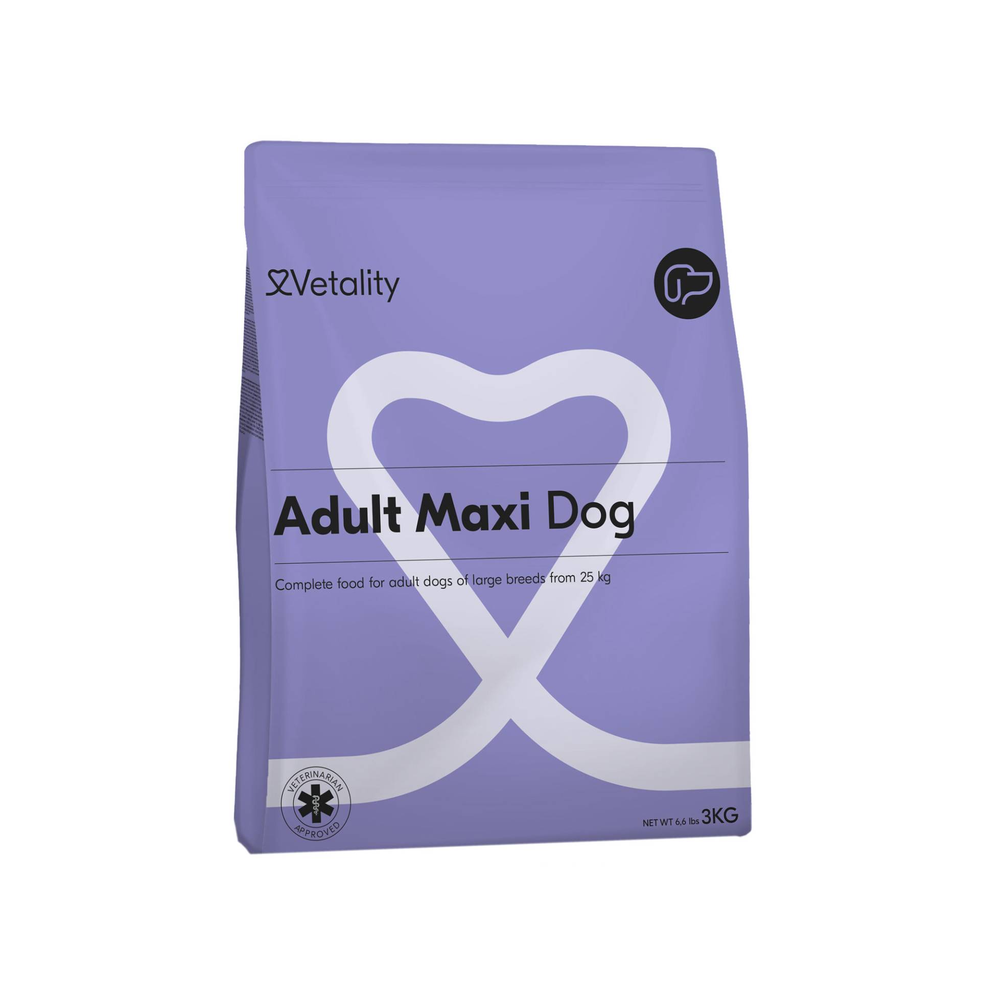 Vetality Adult Maxi Dog - 2 x 3 kg von Vetality