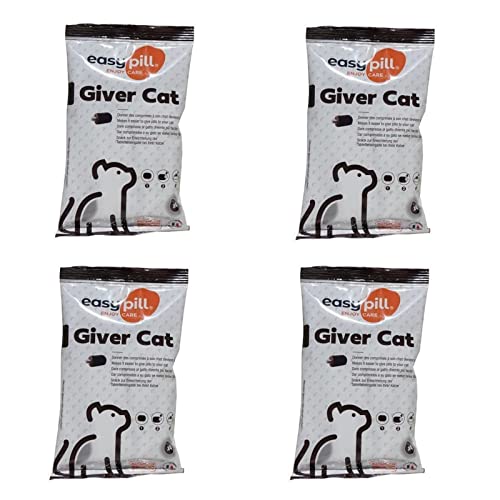 Vetinnov Easypill Cat für Katzen - Snack zur Erleichterung der Tabletteneingabe - Bundle - 4 x 4 x 10g von Vanstart