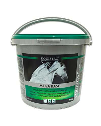 EQUISTRO® Mega Base | Ergänzungsfuttermittel für Pferde | Hochwertiges Mineralfuttermittel zur Unterstützung der Nährstoffbedarfsdseckung | 3kg von Vetoquinol - Equistro