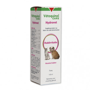 Hydrovet Hautspray für Hund und Katze 100 ml von Vetoquinol