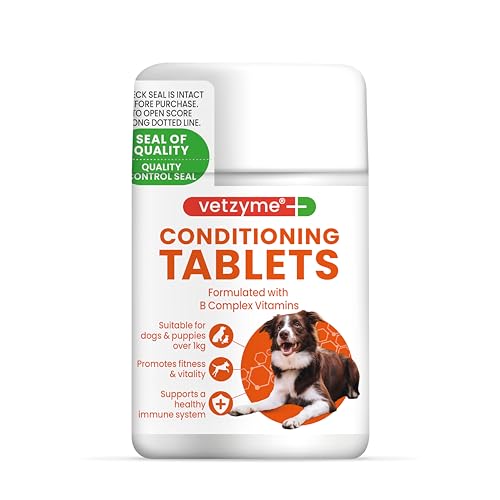 Vetzyme Conditioning Tabletten für Hunde (Pot Size: 100 Tabletten), einen Artikel von Vetzyme
