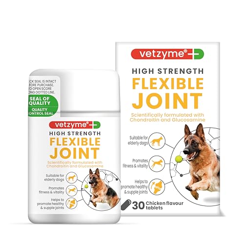 Vetzyme High Strength Flexible Joint Tabletten (Pot-GröÃŸe: 30 Tabletten), einen Artikel von Vetzyme
