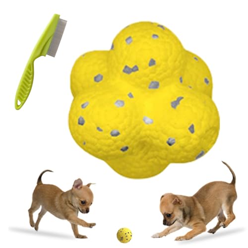 Vgpbphj Dog Tennis Balls for Aggressive Chewers, Indestructible Tennis Balls for Dogs, hundeball unzerstörbar, Hunde wasserspielzeug, hundespielzeug unzerstörbar (A) von Vgpbphj