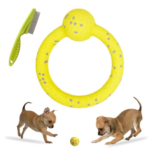 Vgpbphj Dog Tennis Balls for Aggressive Chewers, Indestructible Tennis Balls for Dogs, hundeball unzerstörbar, Hunde wasserspielzeug, hundespielzeug unzerstörbar (C) von Vgpbphj