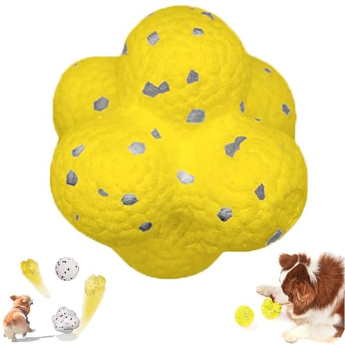 Vgpbphj The Mellow Dog Beruhigungsball, Beruhigungsbälle für Hunde, Mellow Dog Emotional Support Ball, Unzerstörbare Hundetennisbälle, Petbobi Ball für aggressive Kauer (A1) von Vgpbphj