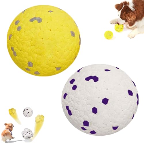 Vgpbphj The Mellow Dog Beruhigungsball, Beruhigungsbälle für Hunde, Mellow Dog Emotional Support Ball, Unzerstörbare Hundetennisbälle, Petbobi Ball für aggressive Kauer (B1+B2) von Vgpbphj