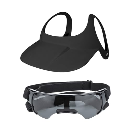 Hundesonnenhut, Hundemützen & Schutzbrillen Für Kleine Hunde, Verstellbarer Sonnenschutzhut Mit Sonnenbrille & Belüftungslöchern Für Kleine Hunderassen, Sommer & Welpen Hundesonnenhut, Hundemützen & Schutzbrillen Für Kleine Hunde, Verstellbarer Sonnenschutzhut Mit Sonnenbrille & Belüftungslöchern Für Kleine Hunderassen, Sommer & Welpen von Vgvgaj