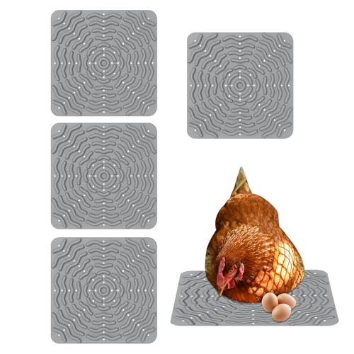 Nistpusten für Huhn, Nistpolster für Hühnerstall | Ei zum Nisten, weiche waschbare Einstreu, aus Silikon, 4 x für Daumen-Pulver Nistpusten für Huhn, Nistpolster für Hühnerstall | Ei zum Nisten, weiche waschbare Einstreu, aus Silikon, 4 x für Daumen-Pulver von Vgvgaj