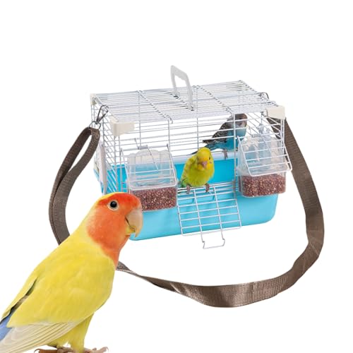 Vogeltransportbox | Tragbare Wellensittich-Transportbox | Mit Abnehmbarem Tablett Und Griff Für Vogelarztbesuche Tierbedarf Vogeltransportbox | Tragbare Wellensittich-Transportbox | Mit Abnehmbarem Tablett Und Griff Für Vogelarztbesuche Tierbedarf von Vgvgaj