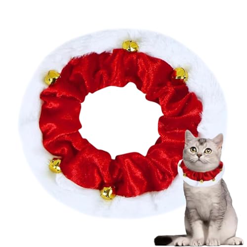 Weihnachtshalsband Für Hunde - Festliches Haustierhalsband Für Katzen | Weihnachts Haustierhalsband Mit Glöckchen Für Indoor, Zuhause, Hochzeit, Festival Und Training Weihnachtshalsband Für Hunde - Festliches Haustierhalsband Für Katzen | Weihnachts Haustierhalsband Mit Glöckchen Für Indoor, Zuhause, Hochzeit, Festival Und Training von Vgvgaj
