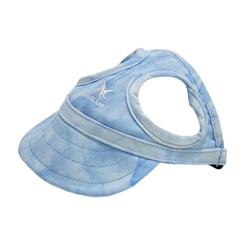 Outdoor Sun Protection Hood for Dogs, Outdoor Sonnenschutz Hut für Hunde, Hunde Baseballmütze, Basecap Verstellbar Sonnenschutz Hut Hundecap mit Ohrlöchern in Viele Farbe von Vhersily