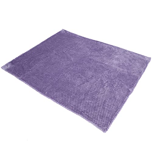 ViaGasaFamido Flauschige Haustierdecke, Wiederverwendbare Haustierwinter-Warmschlafdecke Weiche und Waschbare Dicke Decke für Kleine Hunde Katzen Kleine Mittlere Tiere(lila L-100 * 80cm) von ViaGasaFamido